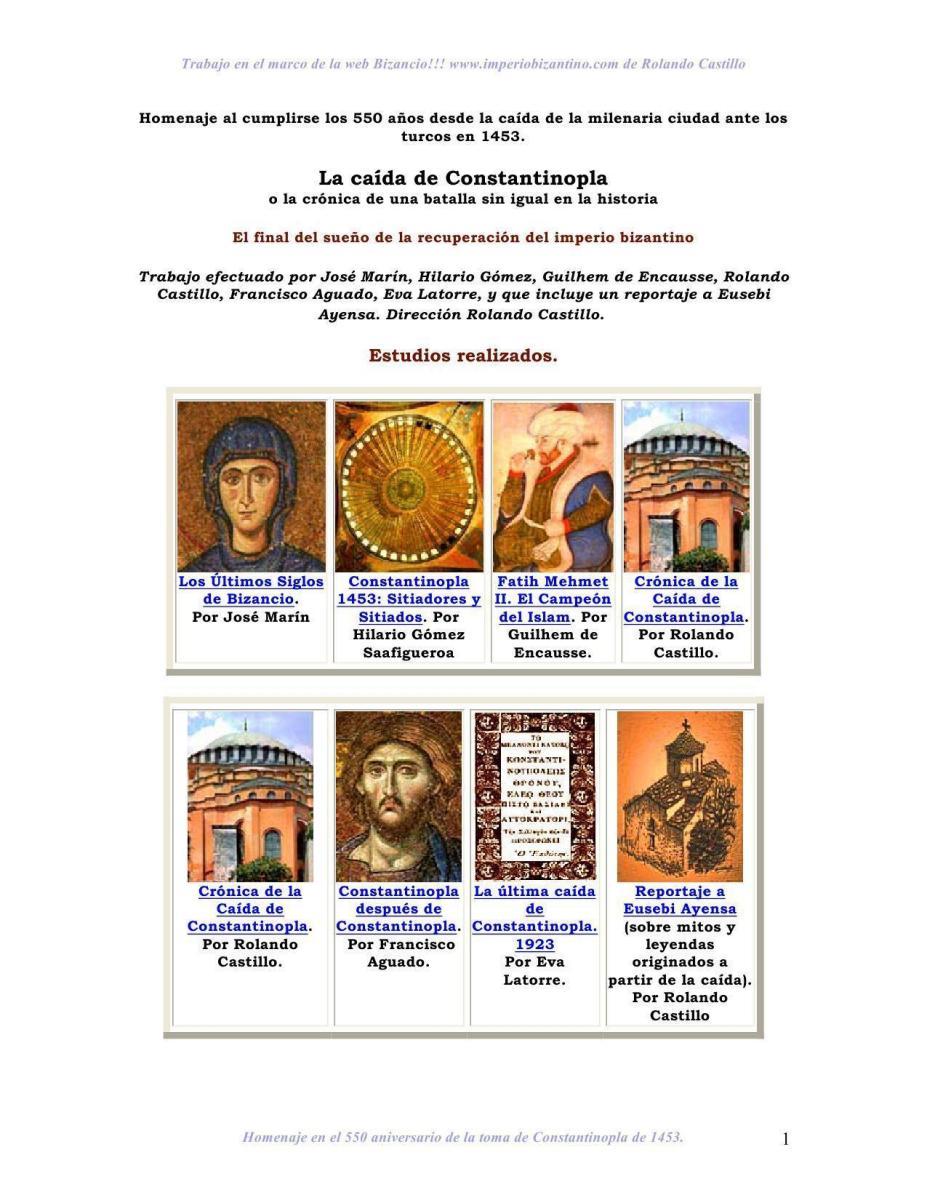 Portada de LOS ÚLTIMOS SIGLOS DE BIZANCIO
